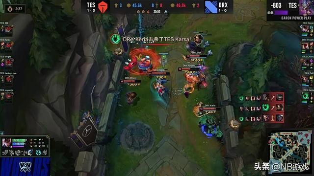 TES团战震惊英雄联盟S10，阿水 我胖了，还是能胜利