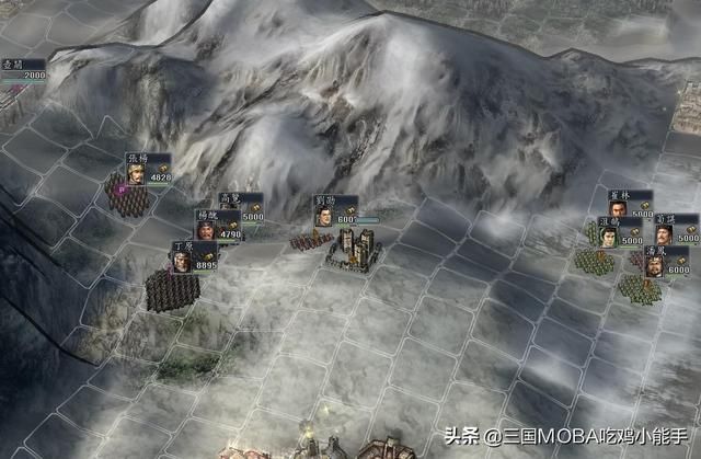 三国志11：不同方向的5个城市存在克制关系，防守难度各异