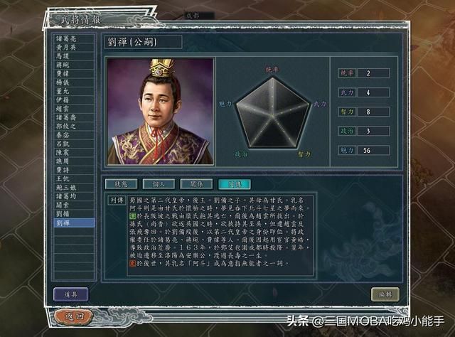 刘禅：三国志的吉祥物之谜