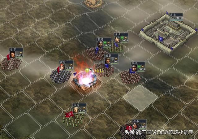 阵势雄厚！为什么三国志11中的阵缭受欢迎？因为这四重利器，战场上乃至实用