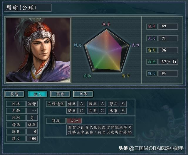 三国志之厉害的武将计略和战法：只有这五人