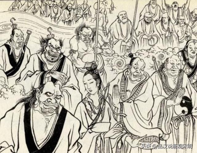 截教之强：多宝、云霄等准圣带队，逆袭吊打圣人