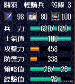 三国志英杰传武将属性最佳十人