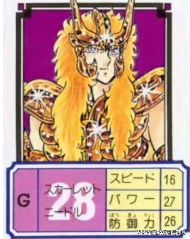 圣斗士星矢黄金四大等级：顶级三人排名及身份？