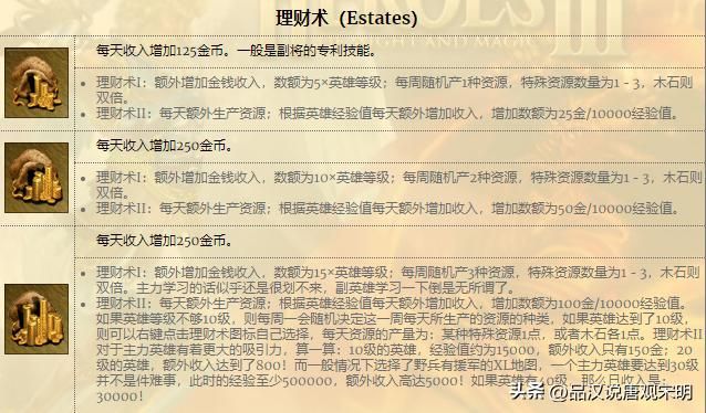 英雄无敌3技能魅力：从T0到T4，28英雄的技能实力揭晓！