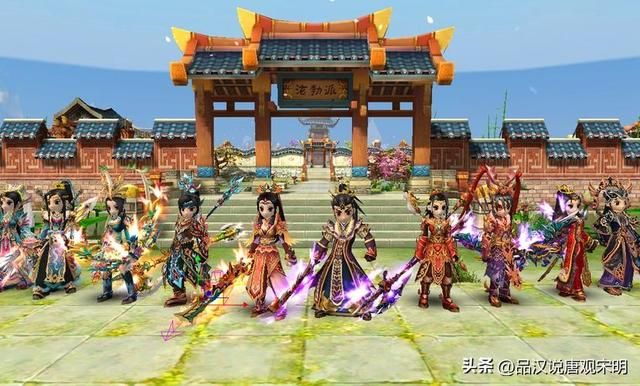 五款领域网游先驱作品：热血江湖、冒险岛、万王之王