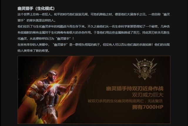 《穿越火线》幽灵猎手胸部受伤，或因狂热宠物导致的