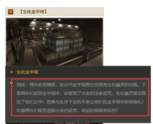 CF《新生化金字塔》究竟遭遇何种事件？官方完全保密剧情