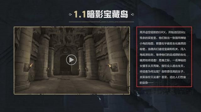 穿越火线暗影宝藏岛的神秘剧情现身