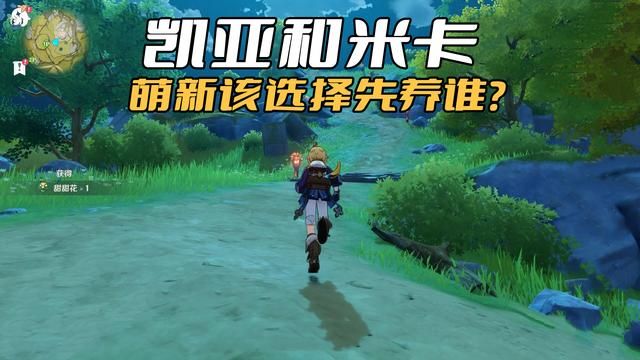 《原神》冰角色凯亚和米卡，新手应先养哪个？