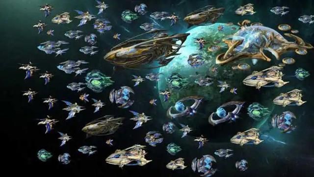 星际争霸：塔达林舰队对比黄金舰队，哪个更强大？