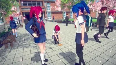 高校女同学变身骑兵，勇闯二次元手游
