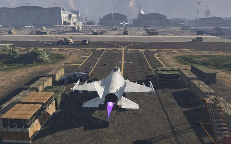 gta5军事基地战斗机、坦克都能拿到手吗