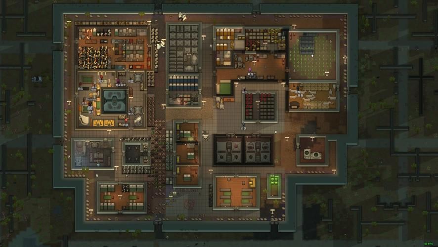 rimworld基地布局怎么分配区域才合理