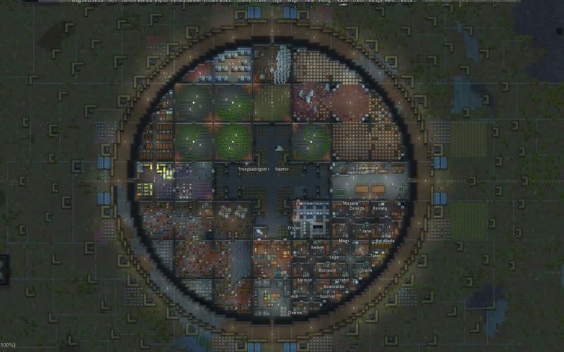 rimworld基地布局怎么分配区域才合理