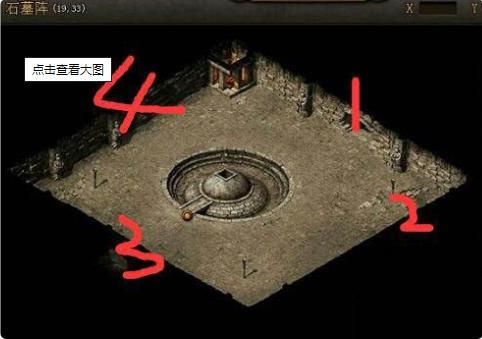 猪洞石墓阵走法图解  坐标路线图解都有吗