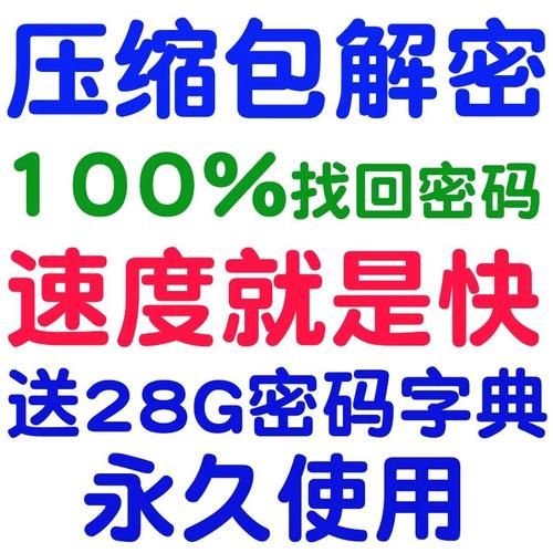 解压包密码破解  教你几招快速破解