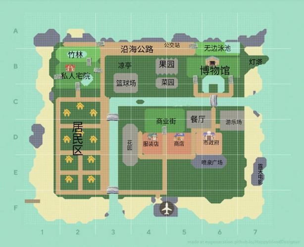 动森岛屿规划设计图如何用有限资源打造理想家园