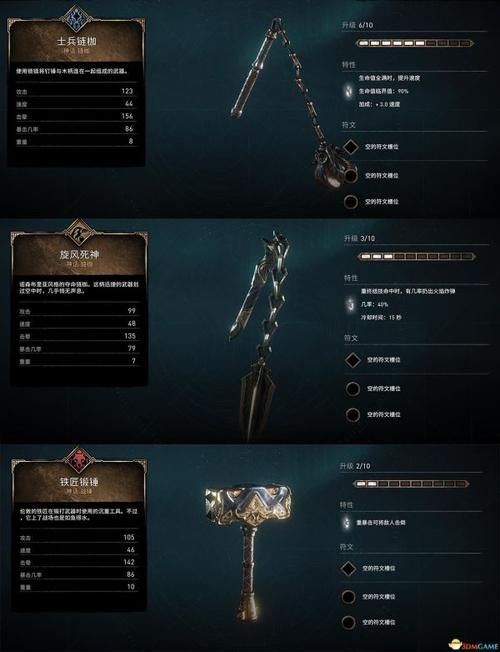 刺客信条英灵殿武器推荐锤子还是匕首