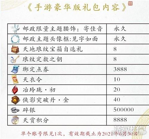 天刀密码礼包哪个最值得兑换