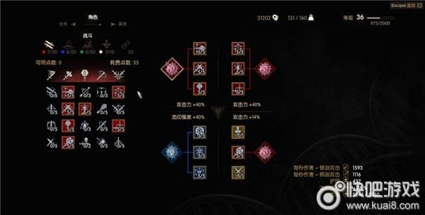 巫师三加点顺序图狼派加点怎么才能打出高伤害