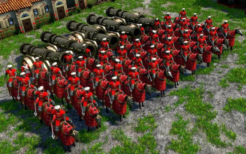 帝国时代3兵种它们有什么用处