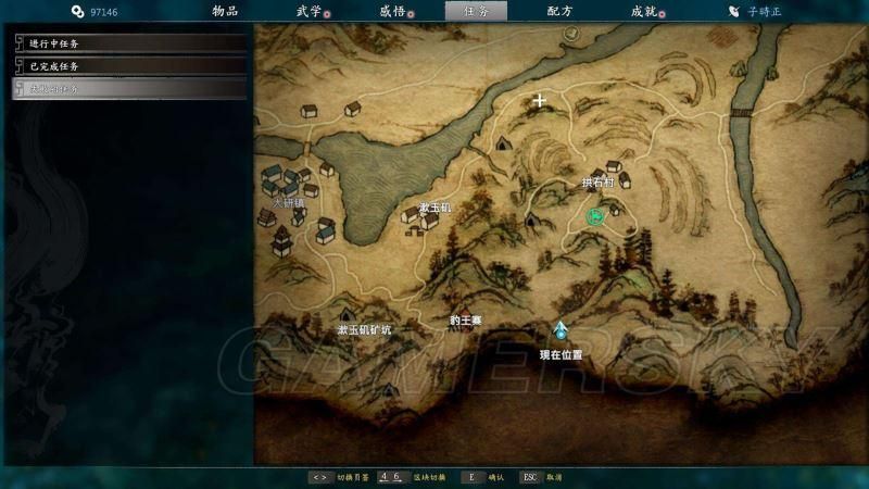 河洛群侠传兽王位置白熊王和黑熊王坐标一样