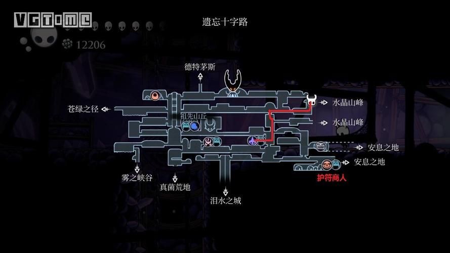 空洞骑士水晶山峰地图商人怎么才能顺利找到