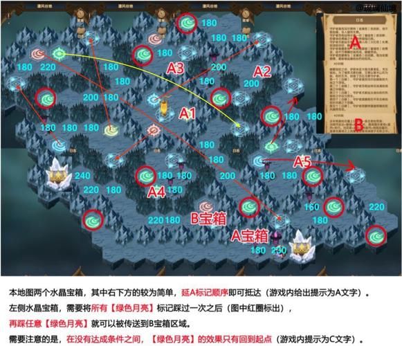 剑与远征凄风谷地攻略路线图才能快速抵达目标位置