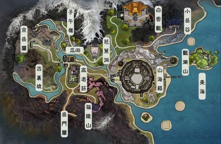 寻仙手游探索点地图大全如何快速完成探索任务