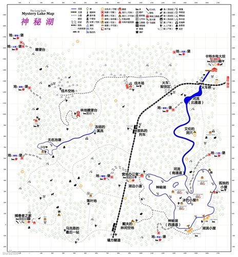 漫漫长夜神秘湖地图  怎么找到生存者贮藏处