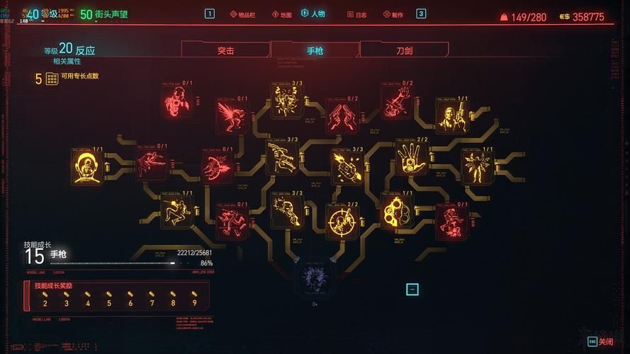 2077 加点还是技术拉满