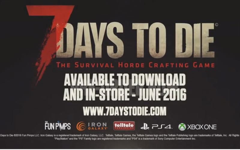 7days to die作弊码  还能改时间吗
