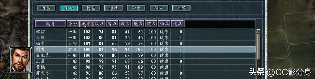三国志11血色衣冠6.0：光环到底该怎样选择？