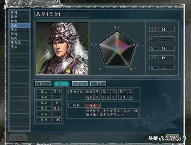 三国志11血色衣冠6.0sp4：品品游戏中的蜀汉五虎上将