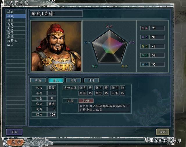 三国志11血色衣冠6.0sp4：品品游戏中的蜀汉五虎上将