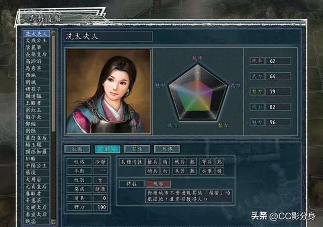三国志11血色衣冠：盘点游戏中的未登场女将，还是有点弱的
