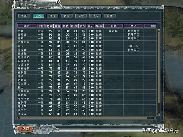 三国志11四海清一3.0：欧州王者罗马