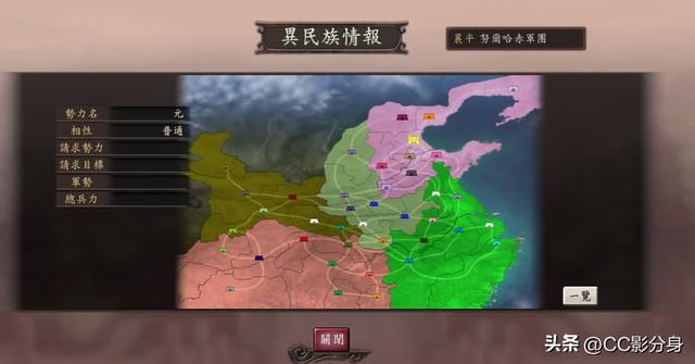 三国志12：东北异族：元综合实力盘点