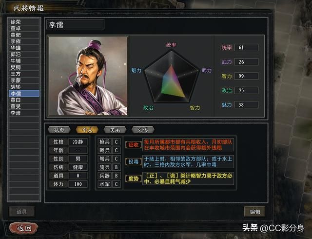 三国志11大浪淘沙5.0：西凉霸主董仲颖，岂是无能之辈