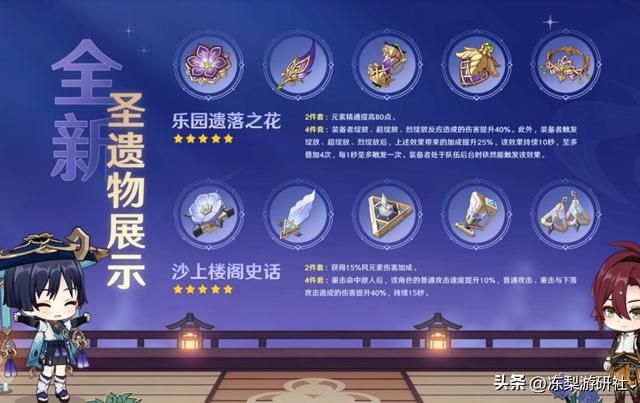 原神：3.3版本前瞻，绫人雷神一斗复刻，新圣遗物利好绽放普攻
