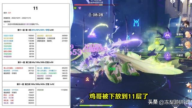 原神：3.1满星攻略，统辖矩阵隐身规律总结，整体难度不高