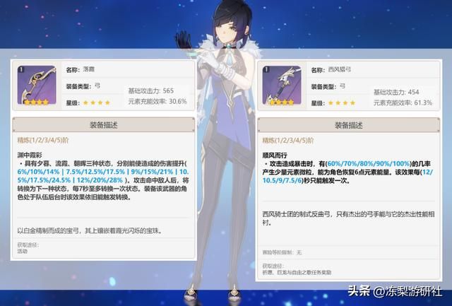原神：夜兰11种武器伤害对比！没有若水别慌，仍有不少好选择