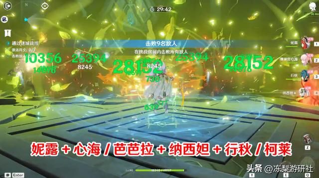 原神：迷城战线6种官方配队，这搭配是否合理？值得照搬学习么