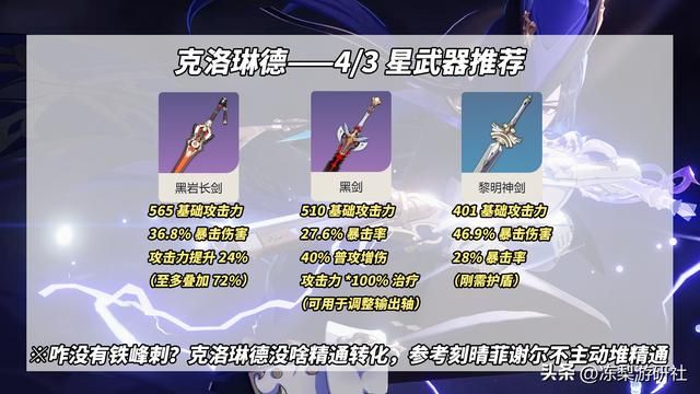 原神：4.7新武器分析！赦罪与筑云，强度及泛用性如何