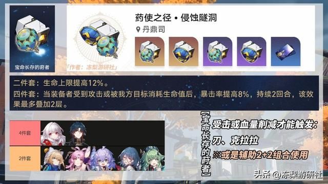 崩铁：3倍隧洞遗器来啦！推荐这5个隧洞关卡，它们更具性价比