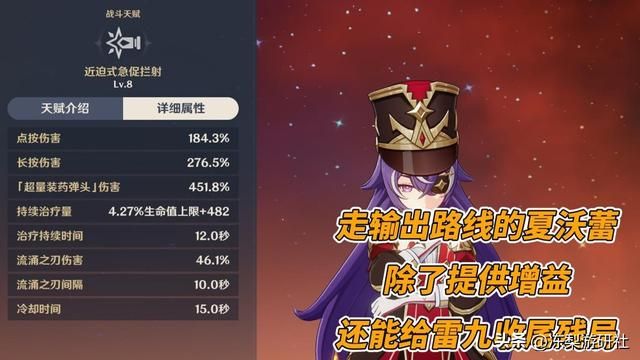 原神：三种‘雷九’配队对比，夏沃蕾平替万叶！托马则是稳到极致