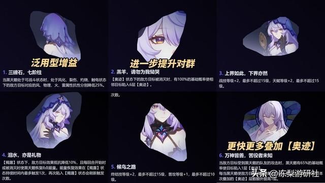 崩铁：黑天鹅角色攻略｜星魂1比专武更重要！命中120%性价比最高