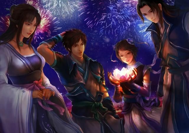 仙剑4：最让玩家难忘的场景，即墨的花灯这辈子都不能忘！