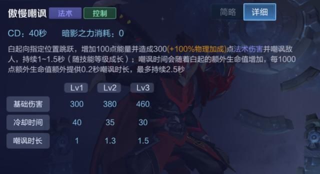 “黄刀”白起玩法解析，红莲斗篷可放弃，移速和回血才是核心